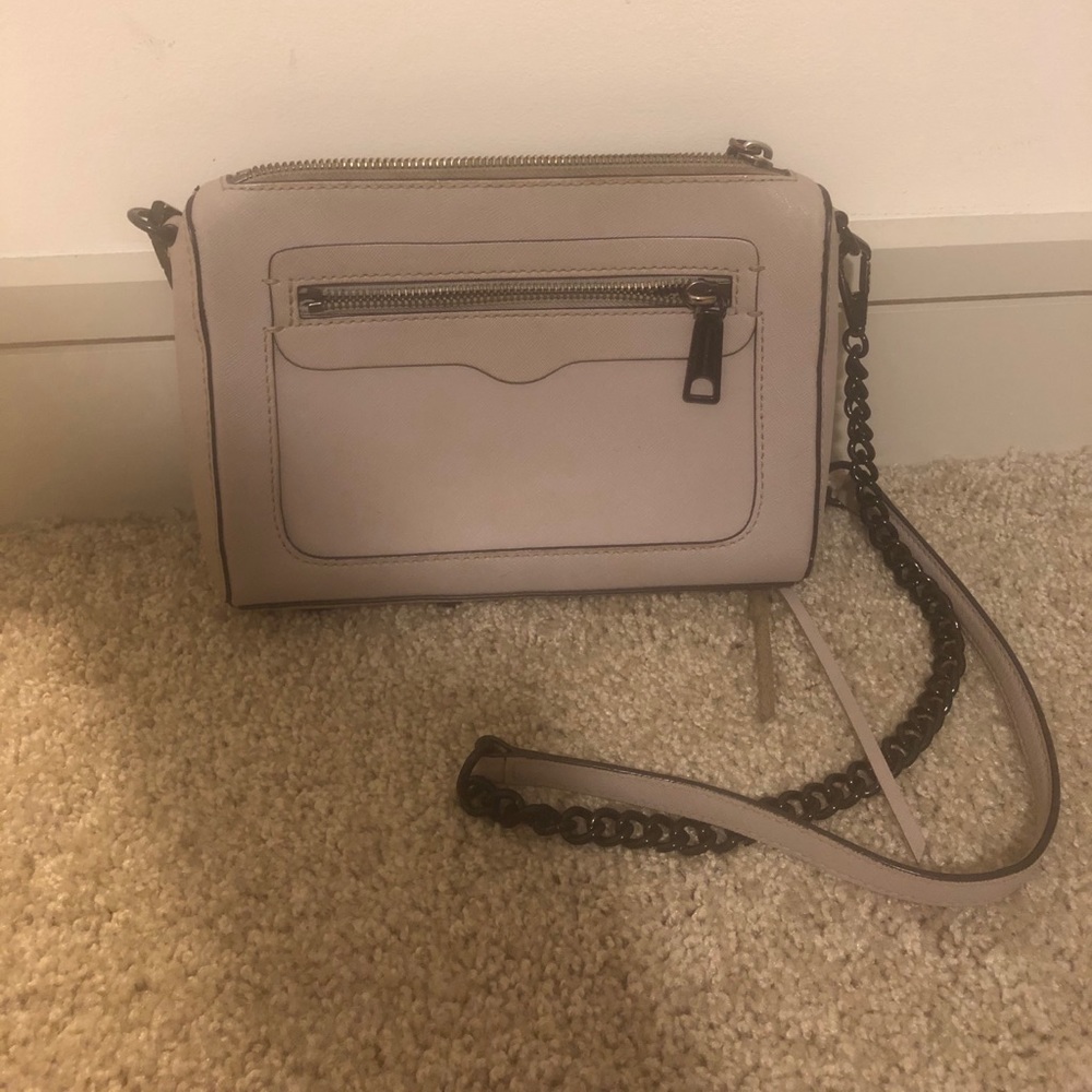 Rebecca Minkoff Avery Crossbody Matte Gray